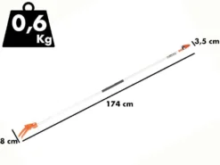 Coupe-branches Sur Perche Fixe GeoTech FP-180 Avec Système "Cut&Hold"