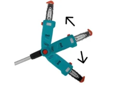 Elagueuse électrique Sur Perche De Rallonge Télescopique Gardena TCS 720/20 - Scie à Chaîne 20 Cm -Outils D'Élagage De Jardin elagueuse lectrique sur perche de rallonge tlescopique gardena tcs 720 20 scie chane 20 cm tte inclinable avec barre de chane 12594 2 1520327388 yolo