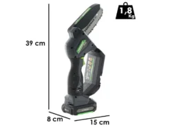 Élagueuse à Batterie Verdemax PE20 - Avec Batterie 20V 2Ah