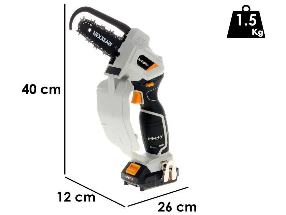 Élagueuse Manuelle à Batterie Batavia NEXXSAW - Avec Batterie De 18V/ 2.0 Ah 2 Élagueuse Manuelle à Batterie Batavia NEXXSAW - Avec Batterie De 18V/ 2.0 Ah – Image 2