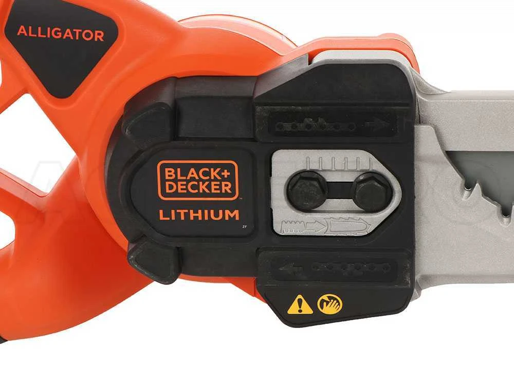 Black & Decker Élagueuse Manuelle à Batterie Black&Decker Alligator GKC1000L - Batterie 18V 2Ah 16 Black & Decker Élagueuse Manuelle à Batterie Black&Decker Alligator GKC1000L - Batterie 18V 2Ah – Image 16