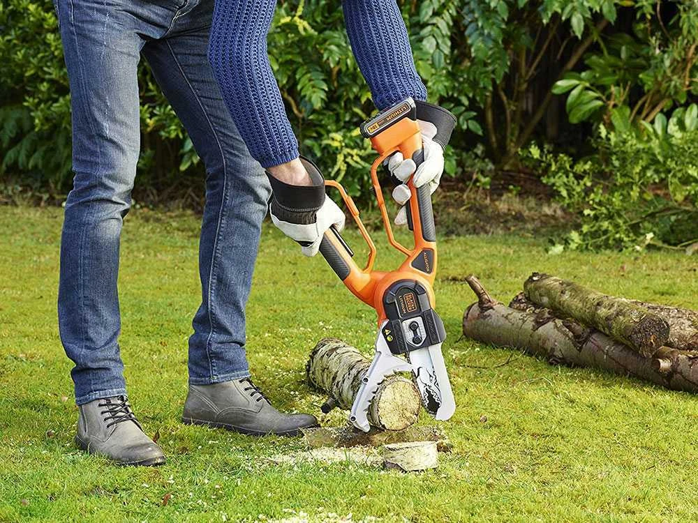 Black & Decker Élagueuse Manuelle à Batterie Black&Decker Alligator GKC1000L - Batterie 18V 2Ah 6 Black & Decker Élagueuse Manuelle à Batterie Black&Decker Alligator GKC1000L - Batterie 18V 2Ah – Image 6