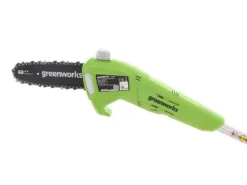 Perche élagueuse à Batterie Greenworks G40PSF 40V - Sur Rallonge, à Bretelle - SANS BATTERIE Ni CHARGEUR -Outils D'Élagage De Jardin perche lagueuse batterie greenworks g40psf 40v sur rallonge bretelle sans batterie ni chargeur tte incline avec barre de 20 cm 17263 1 1561475297 17259 1 1561474446 IMG 8910
