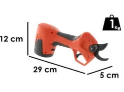 Sécateur De Taille à Batterie Stocker Vulcano E-25 TR BASIC - Avec Batterie De 14.4 V/2.5 Ah