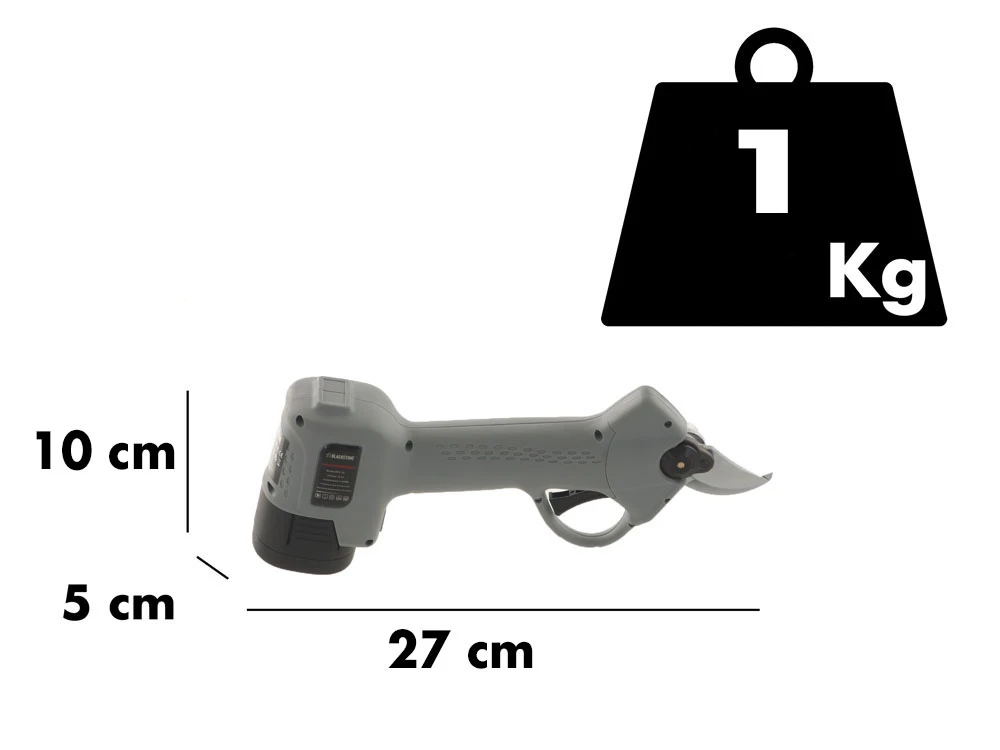 Sécateur électrique De Taille Blackstone BPS-30 - 2 Batteries 2.6 Ah 16.8 V 1 Sécateur électrique De Taille Blackstone BPS-30 - 2 Batteries 2.6 Ah 16.8 V