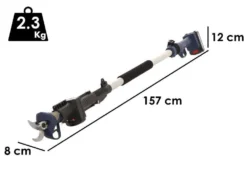 Sécateur électrique De Taille BullMach ARTEMIS 40 - Avec Perche De 1.5 à 2.1 M