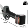 Sécateur électrique De Taille LISAM TL 42 - 2x25.2V 2.5Ah