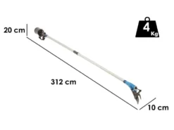 Sécateur Pneumatique De Taille Paterlini Ara 8/D - Perche Fixe De 2.5 M - à Air Comprimé