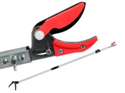 Outils D'Élagage De Jardin 42 Sécateur Sur Perche Télescopique Extensible Ausonia De 192cm à 302cm- Avec Scie