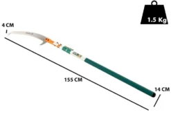 Scie De Jardin Sur Perche Télescopique GeoTech 2.5m STP-250