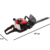 Taille-haie Avec Moteur Thermique GeoTech Pro HTP 23-60 Avec Lamier De 65 Cm