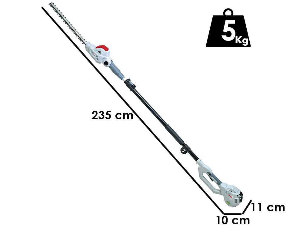 Taille-haie à Batterie Sur Perche Télescopique IKRA IATHS 40/43 - Batterie 40 V/2,5 Ah - Lame De 48 Cm 1 Taille-haie à Batterie Sur Perche Télescopique IKRA IATHS 40/43 - Batterie 40 V/2,5 Ah - Lame De 48 Cm