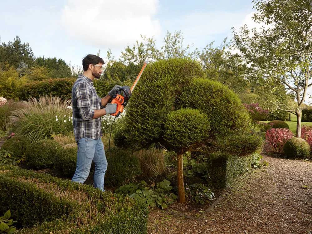 Taille-haie électrique Black & Decker BEHTS401-QS De 500 W Ave Lamier De 55 Cm 2 Taille-haie électrique Black & Decker BEHTS401-QS De 500 W Ave Lamier De 55 Cm – Image 2