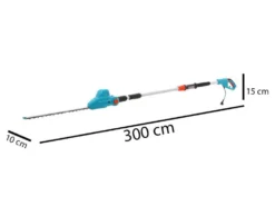 Taille-haie électrique Télescopique Gardena THS 500/48 - Lame 48 Cm Avec Puissance Max. 500W -Outils D'Élagage De Jardin taille haie lectrique tlescopique gardena ths 500 48 lame 48 cm avec puissance max 500w taille haie gardena ths 500 48 16135 0 1554371560 Misure lungo