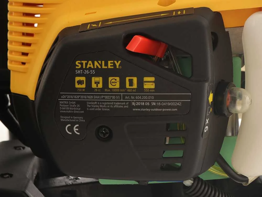 Taille-haie Stanley SHT 26-55 Avec Moteur De 26 Cm3 - Lamier De 55 Cm 13 Taille-haie Stanley SHT 26-55 Avec Moteur De 26 Cm3 - Lamier De 55 Cm – Image 13
