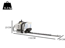 Taille-haie Thermique 2 Temps IKRA IPHT 2660