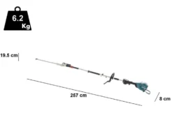 Taille-haies à Batterie Multifonctions Makita UX01GZ- 40V 2.5Ah