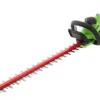 Taille-haies électrique Sur Batterie Greenworks G40HT 40V - Lame De 61 Cm - SANS BATTERIE ET SANS CHARGEUR