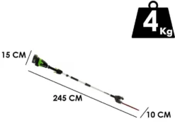 Taille-haies Sur Perche De Rallonge Greenworks G48PHT 48 V - SANS BATTERIE NI CHARGEUR