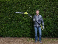 Taille-haies Télescopique à Batterie RYOBI - 18V - Orientable - Lame De 45cm - BATTERIE ET CHARGEUR NON INCLUS -Outils D'Élagage De Jardin taille haies tlescopique batterie ryobi 18v orientable lame de 45cm batterie et chargeur non inclus lamier et perche tlescopique 28709 2 1619680344 IMG 608a5c58e0188